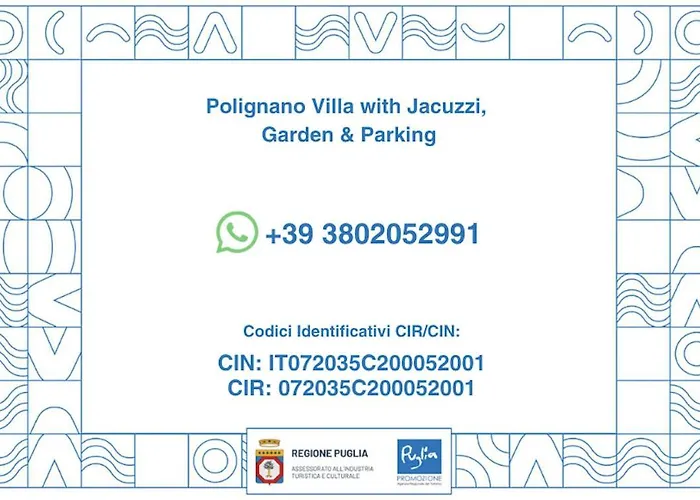 Polignano With Jacuzzi, Garden & Parking